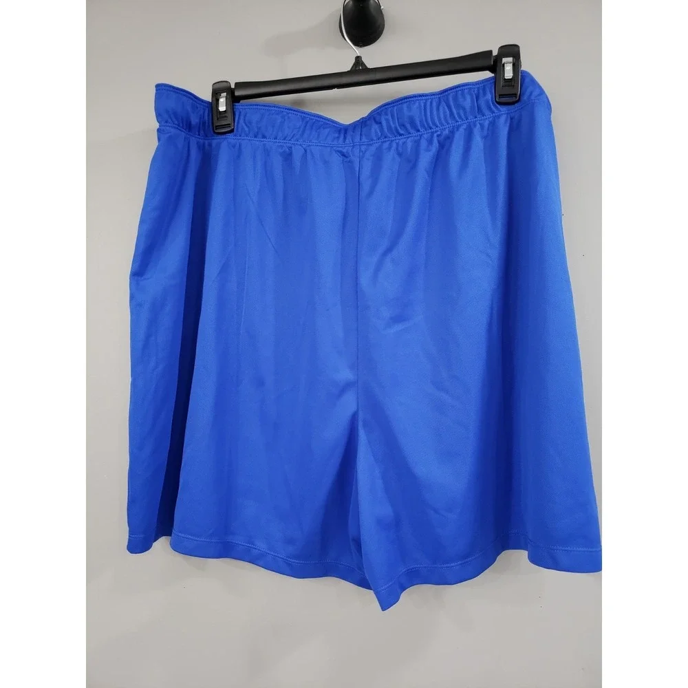 NEW 2X PLUS SIZE Women's Nike Training Shorts FB3165 ATHLETIC BLUE GYM WORKOUT